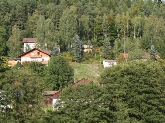 Unverbaubares Baugrundstück mit genehmigten Bauplan