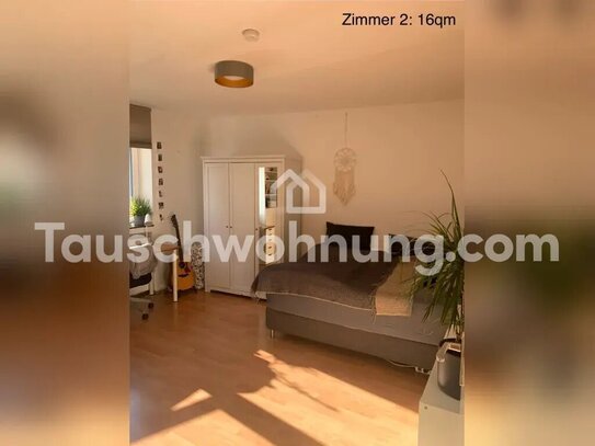 [TAUSCHWOHNUNG] Gut geschnittene, zentrale 3 Zimmer Wohnung & Balkon