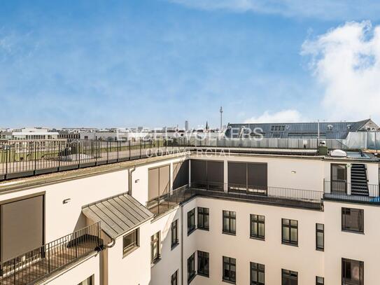 Stilvolles Büro mit Terrassen im Zentrum