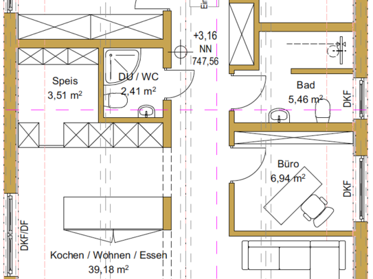 Herrlich gelegene Neubau Eigentumswohnung in Zweifamilienhaus / Ferienwohnung / Sonder-AfA 5% / QNG optional