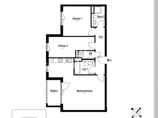 [TAUSCHWOHNUNG] 3 ZimmerNeubauwohnung