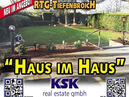 ;Haus im Haus,, kpl. renovierte Wohnung , Terrasse und Garten