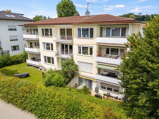 Sonnige 3-Zimmer-Wohnung in Immenstaad a. Bodensee mit teilweiser See- und Bergsicht