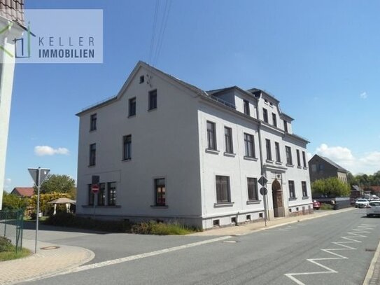 2-Raum-Wohnung in ruhiger Nebenstraße Langenhessen, grüner Gemeinschaftsgarten