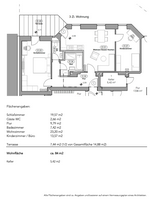 Traumhafte 3 Zimmer Wohnung mit Terrasse im Augsburger Stadtzentrum