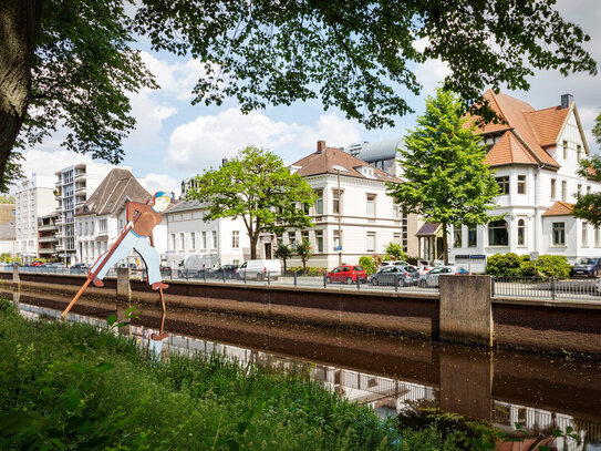 VIELFÄLTIGE FLÄCHE IN DER OLDENBURGER INNENSTADT