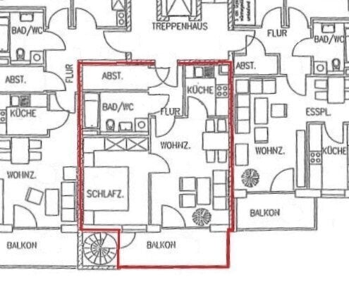 Passives Einkommen sichern: 2-Raum-ETW mit Balkon in der Südvorstadt, immer vermietbar