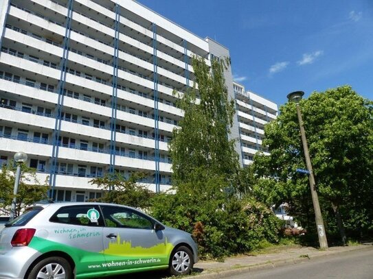 Begehrte Dreiraumwohnung im Hochhaus