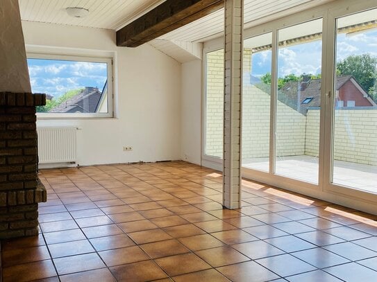 Helle Dachgeschosswohnung im schönen Bad Waldliesborn