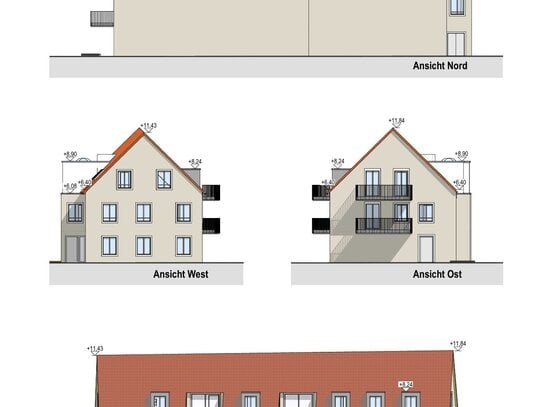 Grundstück in zentraler Lage von Höchstadt a. d. Aisch mit fertigem Bauplan (MFH/7 Wohneinheiten) und Baugenehmigung (u…