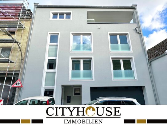 CITYHOUSE: Neubau Erstbezug! Maisonette Wohnung mit Terrasse + Balkon und Garagenstellplatz!