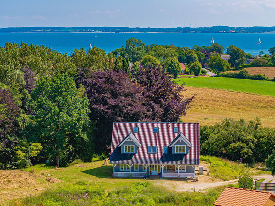 Idyllisches Schwedenhaus im Grünen an der Eckernförder Bucht