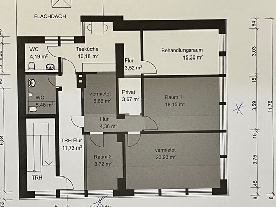 Gewerbefläche für Büro in der Fußgängerzone