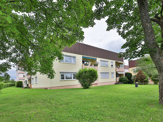 Geräumige 3-Zimmer-Wohnung mit Blick ins Grüne