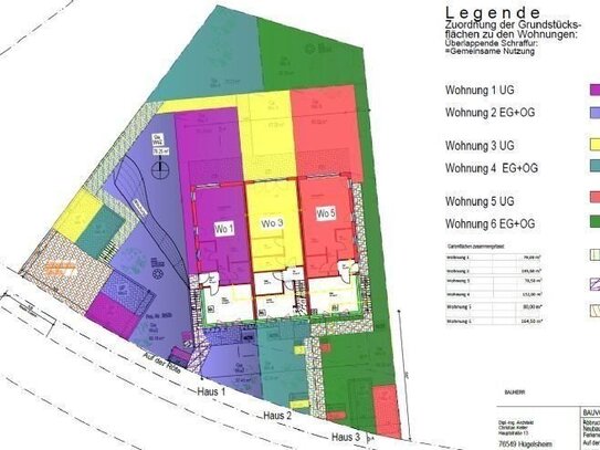 TraumGrundstück in Teilen mit 350-1.115qm_Baugenehmigung f. 3 EFH mit je 2 Whg_600qm WoF_FESTPREIS Herstellung_mehr: dr…