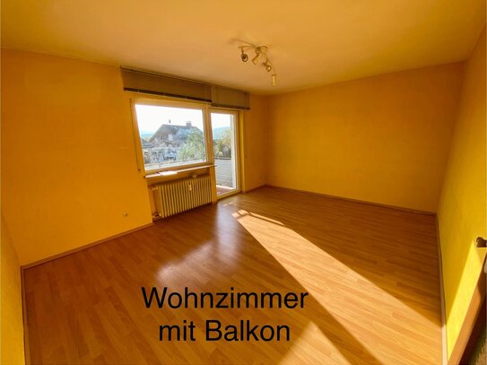 2-Zimmerwohnung mit Südbalkon, absolute Ruhe! Wohlfühlen für Jung und Alt!