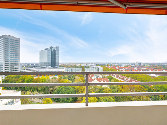 Stadtleben mit Weitblick: Helles 1-Zimmer-Apartment in Schwabing