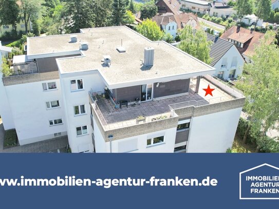 Reduzierter Preis: Dachgeschoßwohnung mit sensationeller Dachterrasse