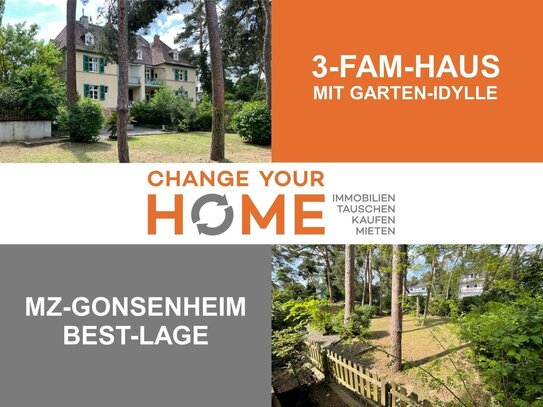 CHARMANTE 3 FAM.-VILLA ::: BEST-LAGE in MZ-GONSENHEIM