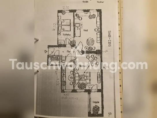 [TAUSCHWOHNUNG] 3-Zimmer Altbau für 4+-Zimmer