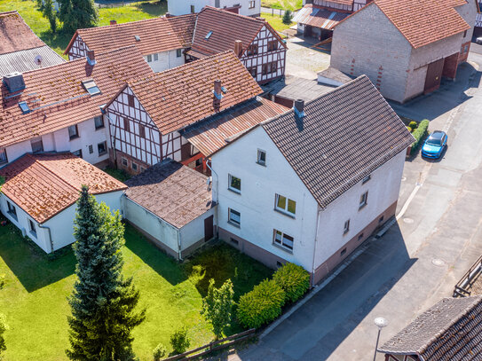 Einfamilienhaus mit Scheune im Ortskern von Wetter-Treisbach