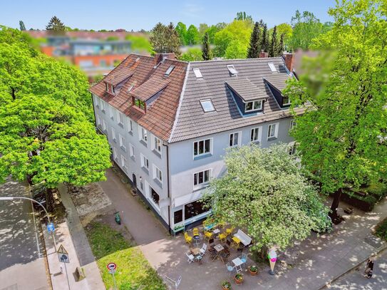 Zinshaus/Kapitalanlage in Hamburg Lokstedt - Wohn- u. Geschäftshaus 14 Einheiten am Von-Eicken-Park