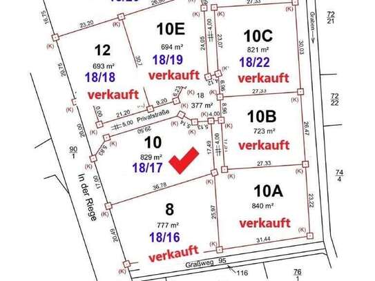 829 m² - bauen Sie Ihr eigenes Traumhaus!