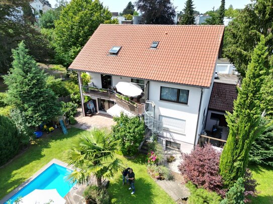 Super flexibles 2 Familienhaus in ruhiger Toplage von Heilbronn Ost mit tollem Garten und Pool