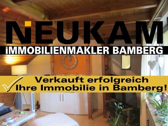 BAMBERG-NÄHE POLIZEI: VERMIETETE 2-RAUM-WOHNUNG (= 4.OG-OHNE LIFT!!) MIT BALKON FÜR 149.000,-EURO