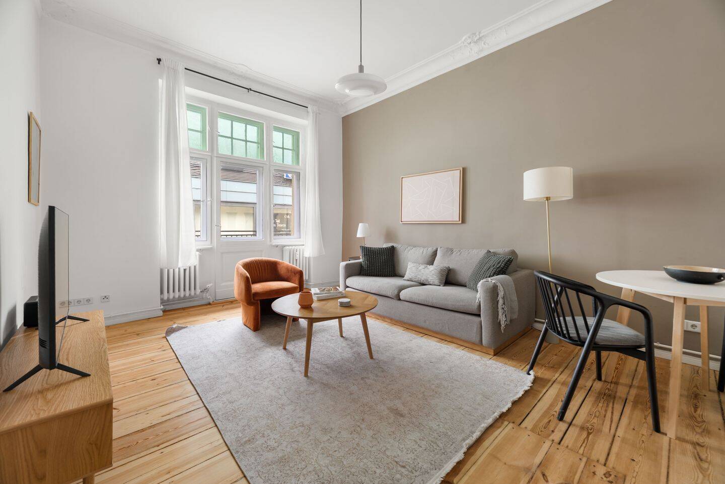 Stilvolle 2-Zimmer Wohnung in Neukölln - voll möbliert - Foto 1