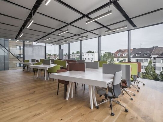 All-inclusive-Zugang zu Coworking-Bereichen in Regus Unternehmerstadt