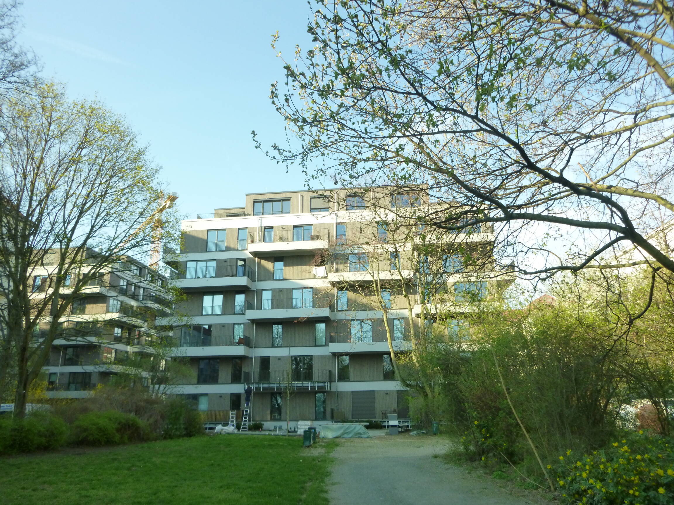 Ökologischer Neubau 3 Zi. mit Balkon und TG am Schmollerplatz (200m vom Landwehrkanal) - Photo 1