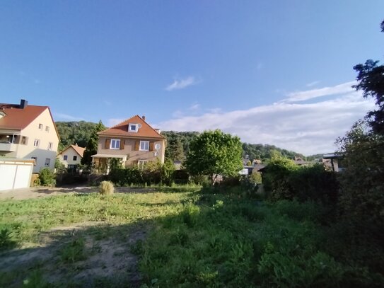 Baugrundstück in absolut ruhiger & grüner Lage von Radebeul-Ost (oberhalb der Meißner Straße)