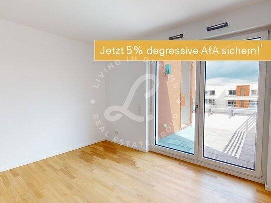 KLEYERS | Kapitalanlegertraum: Gut geschnittene 1-Zi.-Wohnung im Neubau!