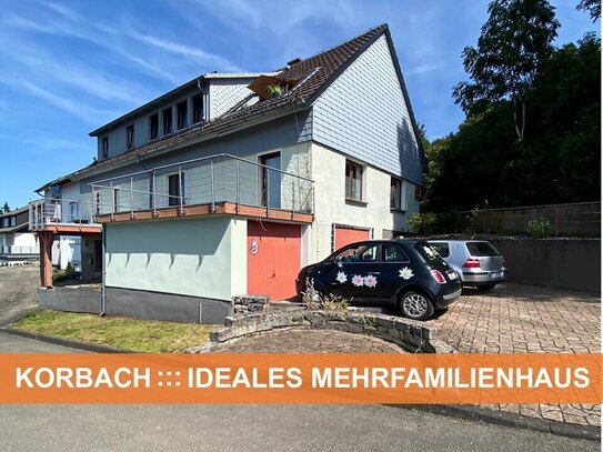 MEHRFAMILIENHAUS mit 4 EINHEITEN ::: KORBACH