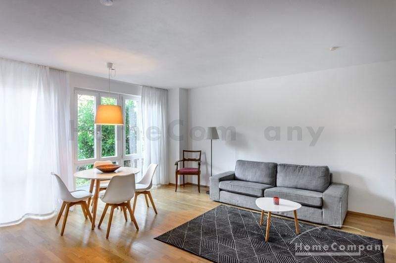 ***Exklusive, möblierte 3-Zimmer-Wohnung mit Garten in Schwabing-West