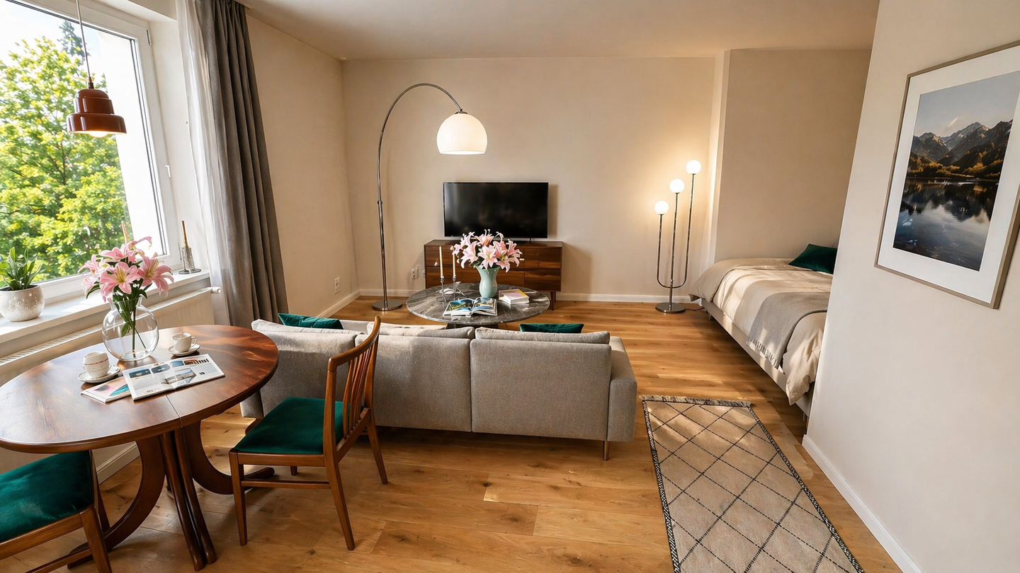 1-Zimmer-Wohnung mit separater Küche & Balkon in Berlin-Wilmersdorf - Foto 1