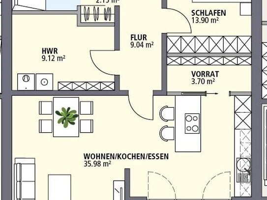 Hochwertige Ausstattung und ernergiesparende Technik - Neubau einer barriefreien Bungalow-Anlage