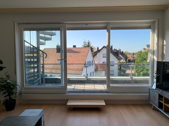 sonnige 3-Zi.Maisonette-Whg. mit Dachterrasse in Baden-Baden