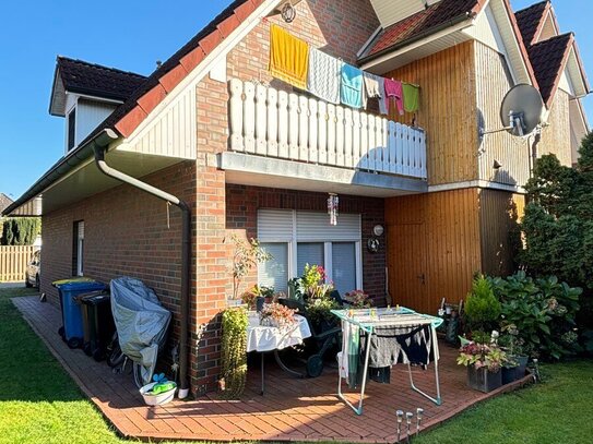 PROVISIONSFREI! Kleine Erdgeschosswohnung mit Garten in Friesoythe -Zweiparteienhaus in ruhiger Lage