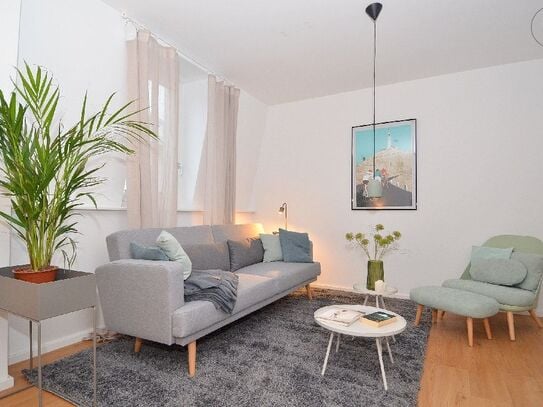 Moderne 3,5-Zimmer-Maisonette-Wohnung in zentraler Lage in Lörrach, möbliert