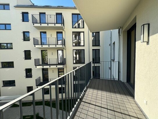 Geräumige 3-Zimmer-Wohnung im Erstbezug mit großem Balkon und Tageslichtbad