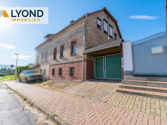 Doppelhaushälfte in Weddersleben mit Blick auf die Teufelsmauer!