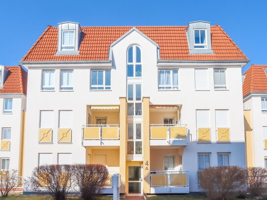 +++Charmante 2-Raum-Wohnung mit Balkon, Aufzug und TG-Stellplatz in Laubegast+++