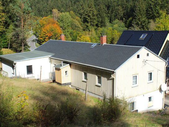 Zweifamilienhaus mit Bungalow in Marienberg