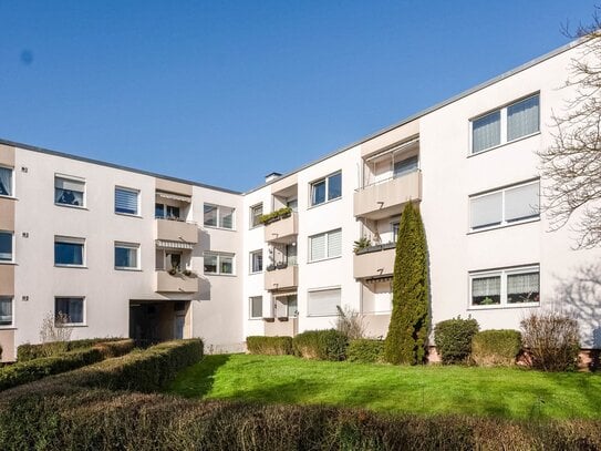 KEINE KÄUFERPROVISION Tolle 3 Zimmer Hochparterrewohnung mit Balkon und TG in Bielefeld Stieghorst