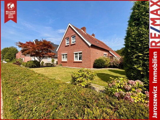 * Modernisiertes Einfamilienhaus in zentraler Lage Weener mit Wintergarten, Kamin & großem Garten *