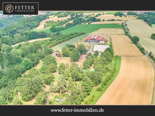 Reitanlage mit Panoramablick in Battenberg (Pfalz) – Einmalige Alleinlage gepaart mit pferdegerechter Haltung!