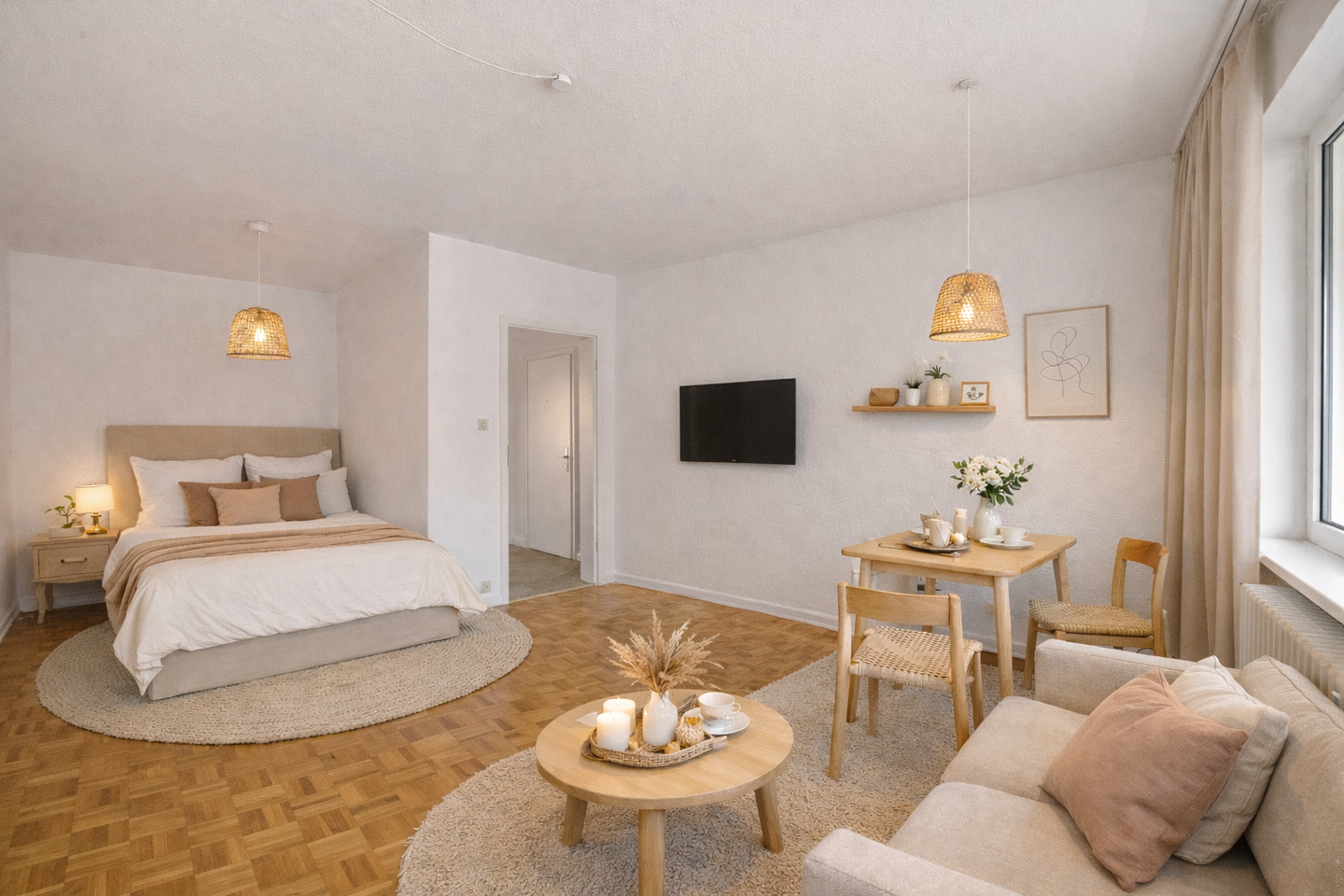 Klein, fein, modern - Stadtwohnkomfort mit eigenem Balkon