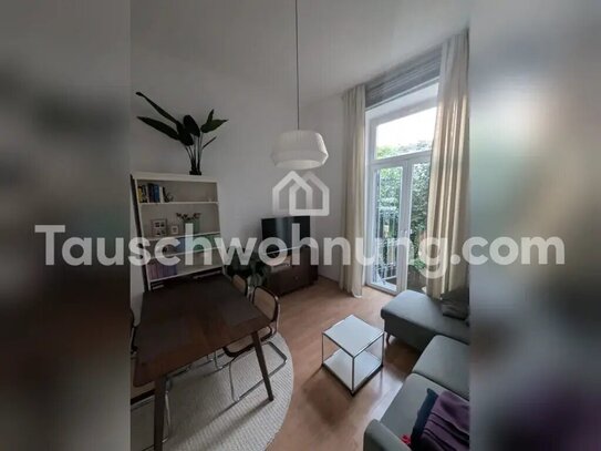 [TAUSCHWOHNUNG] Altbau Nordend Wohnung, 3 Zimmer mit großer Terrasse